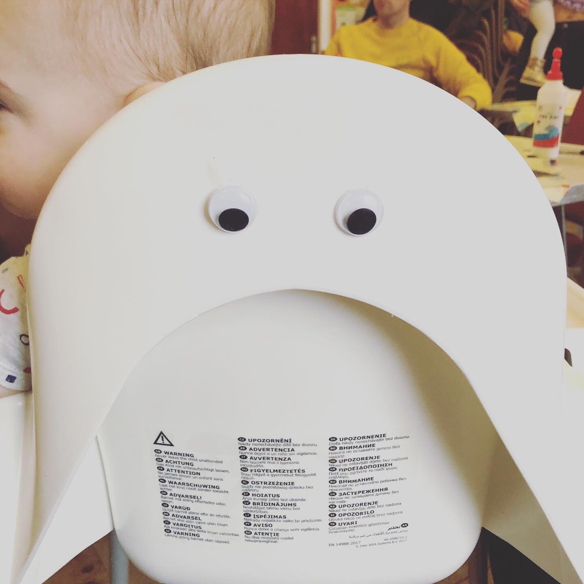 RuthAmos's tweet image. Day 17 of #makevember and I’ve been putting googley eyes on random objects. Everything gets so much better with googley eyes 👀