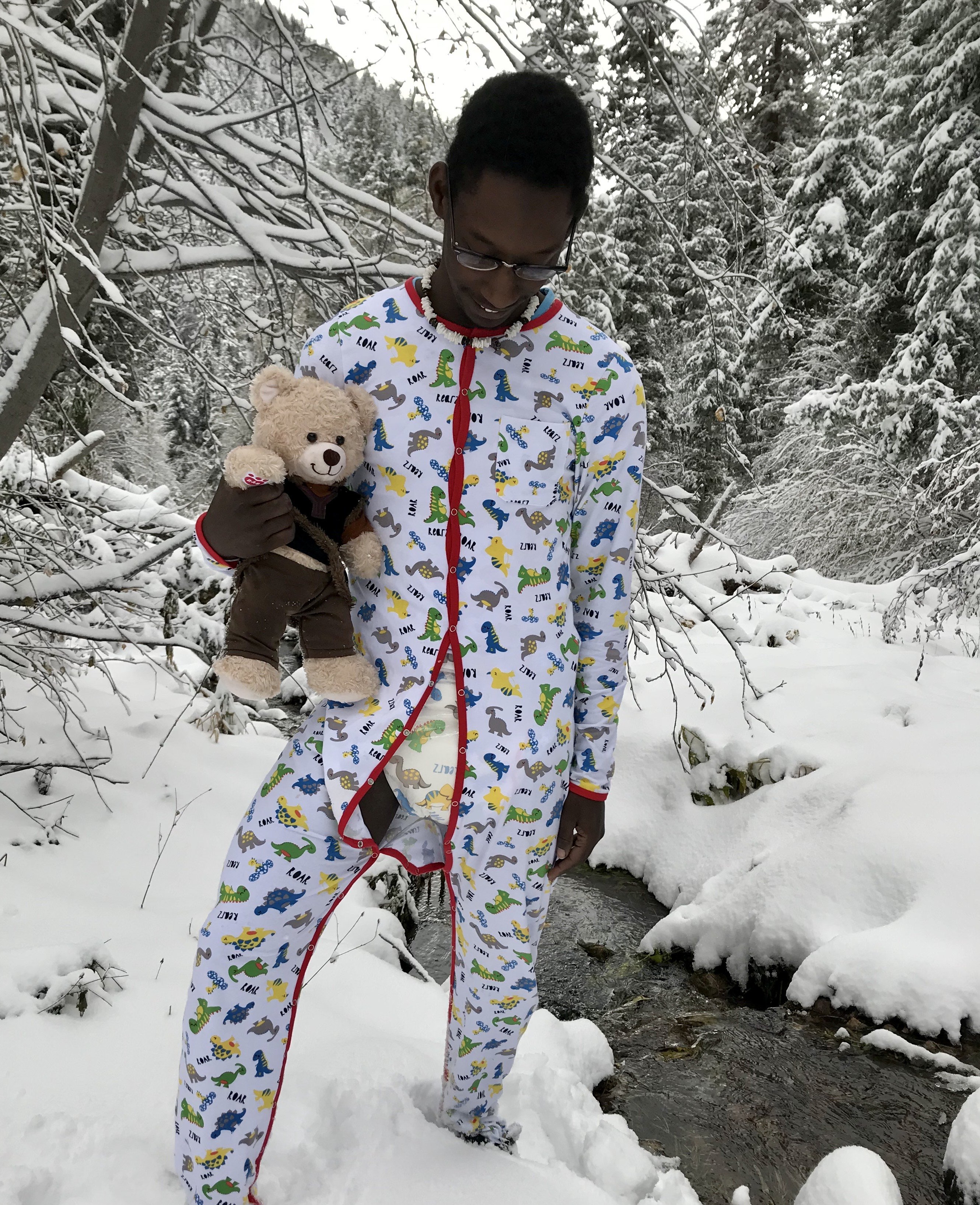 Rearz Inc on X Dinosaur Jammies are here to keep you warm during those cold seasons And of course our Dinosaur diapers will keep you dry too ibabymaestro adultdiapers adultjammies adultonesie rearz
