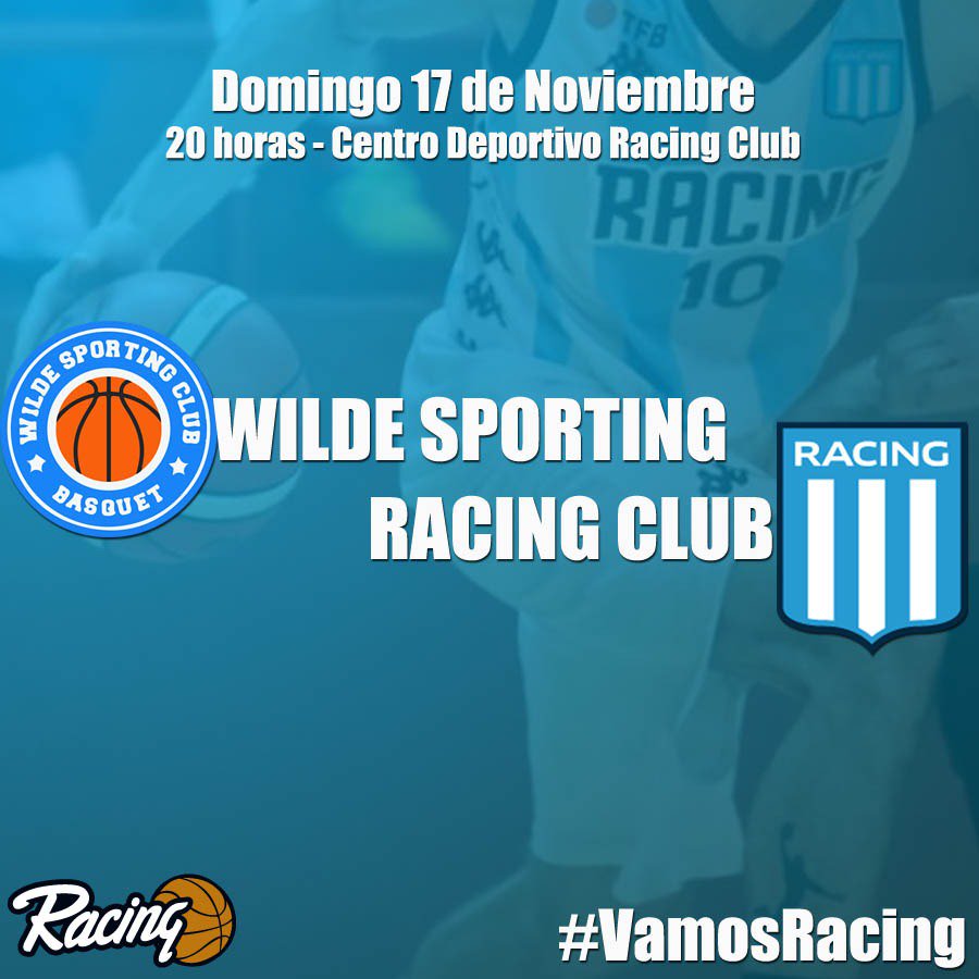 Facunicolas23's tweet photo. #Basquet | Previa

Hoy se disputa el primero de los cuatro juegos entre @BasquetRacing y @WildeSporting. #Racing (1-2) llega con fecha libre tras vencer a Sarmiento por 77-69.El rival llega con 5 derrotas en 5 partidos jugados (el viernes cayó 92-88 ante Institución Sarmiento). https://t.co/AAoBuUsjj0