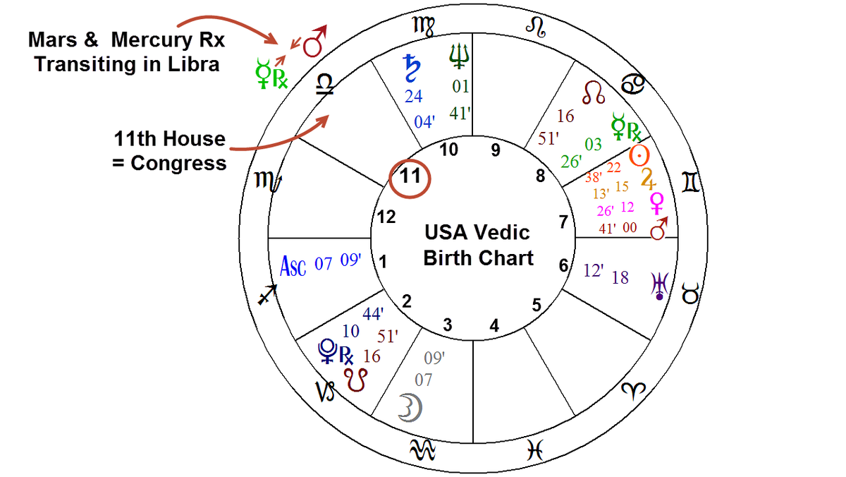 Vedic Astrology Chart Houses