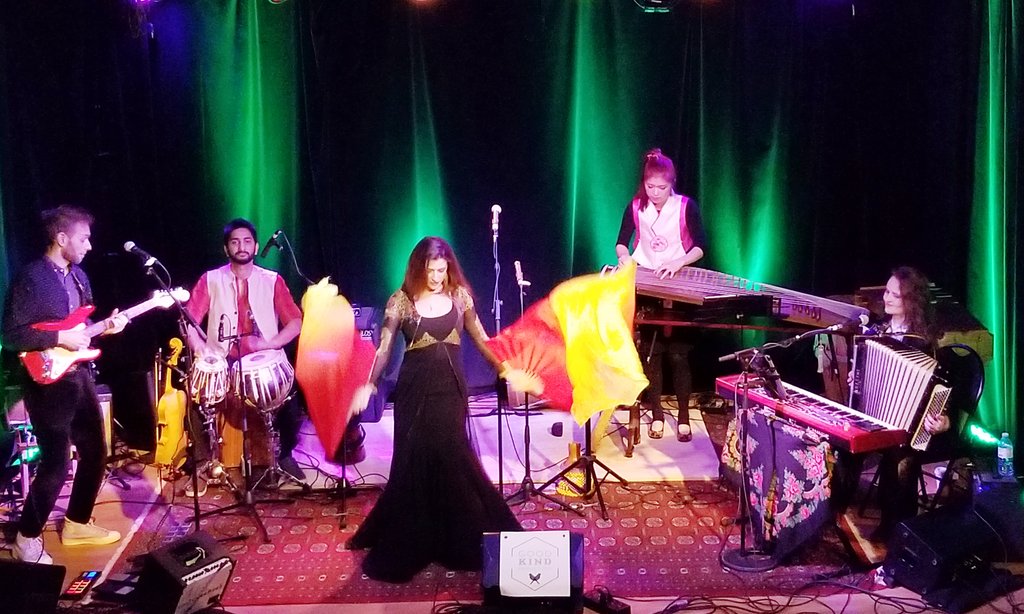 <a href="/smallworldnotes/">Small World Music</a> <a href="/YoungplaceTO/">Artscape Youngplace</a> Here's what happens when you bring together a singer/flamenco dancer, a Mongolian throat singer, a tabla player, a South Korean musician playing the gayageum, and a Ukrainian-born singer.
#TOMusicCity