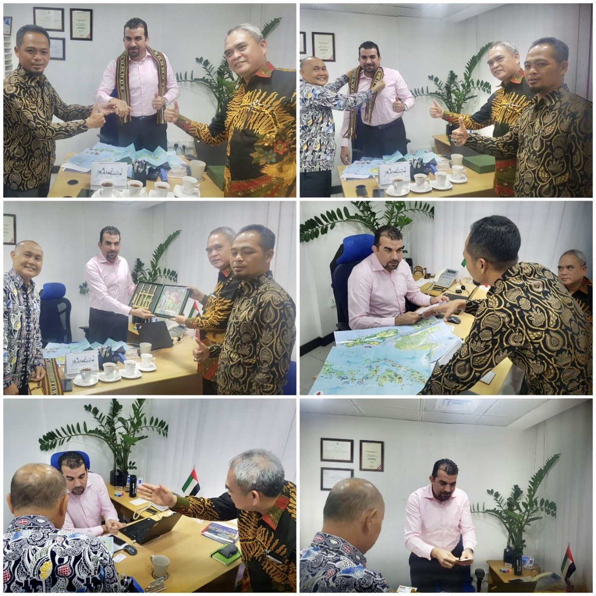 SigitWtj's tweet photo. Working trips in #UAE continued
1. Attended Diplomaticreception
2. Had meetings w/ #TATO #partners in #Sharjah #Dubai #WonderfulIndonesia destinations #Jointpromotion #WestJava #Lombok @Parekraf_RI @indtravel @Kemlu_RI #KBRI #KJRI #DBPPII #AsdepRIII #13-14/11/19 https://t.co/9wQEK24wi5