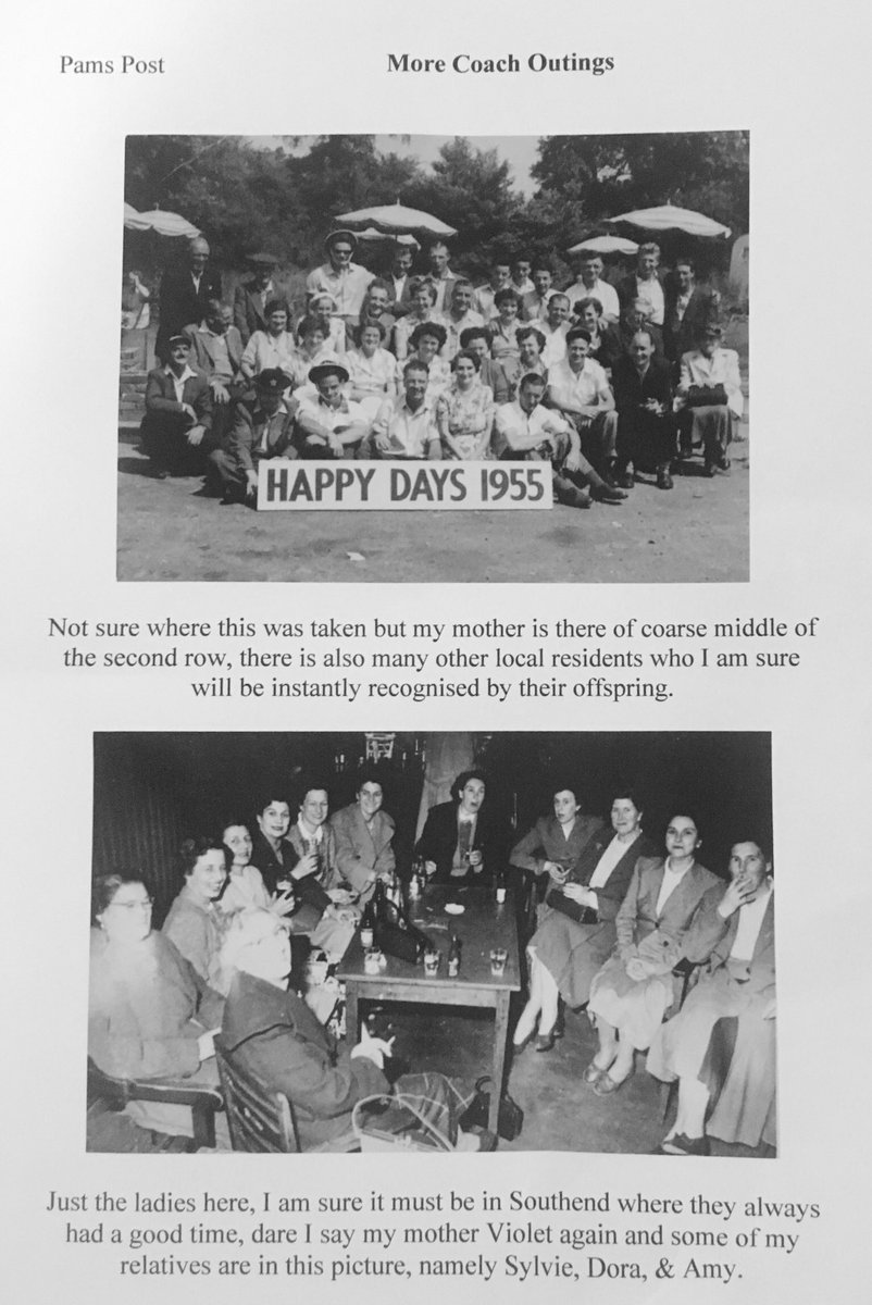 This weeks #pamspost returns to the popular coach outings 🚌 #villagelife #localhistory #hertfordheath #local #community