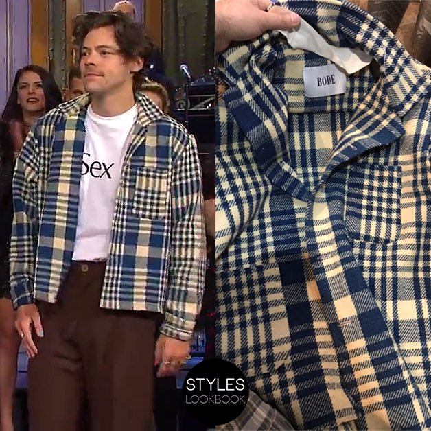 Harry Styles Plaid Jacket For Sale - William Jacket