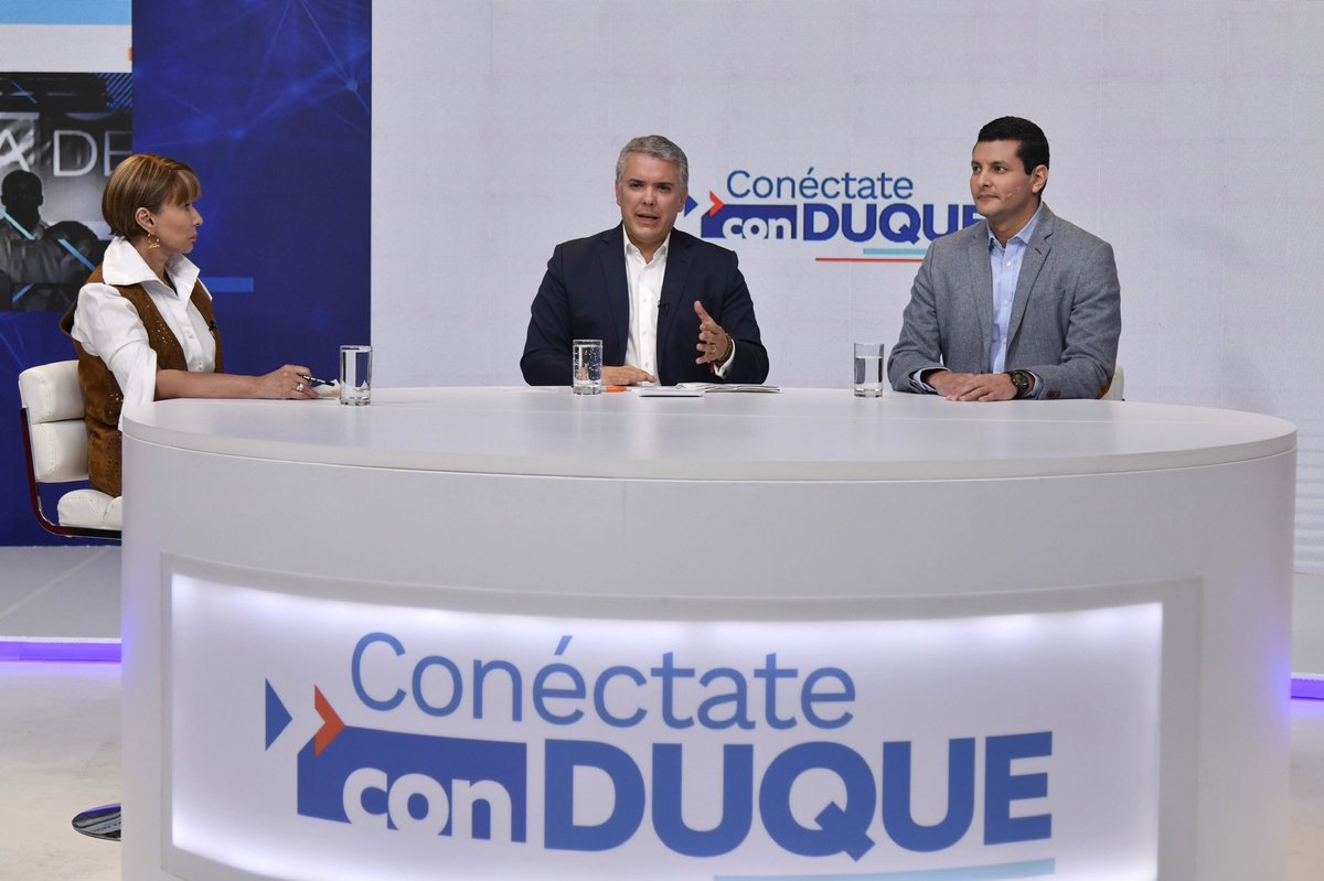 infopresidencia's tweet image. “Equidad para mí significa una Colombia justa”, dijo el Presidente de la República, @IvanDuque, durante su participación en el programa #ConéctateConDuque