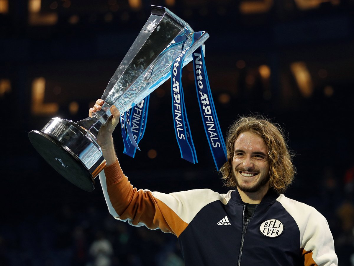 #ATPFinals2019 #TsitsipasThiem #Tsitsipas.@StefTsitsipas beats @ThiemDomi to win #ATPFinals titleREAD: http://toi.in/RLu4Za/a24gk