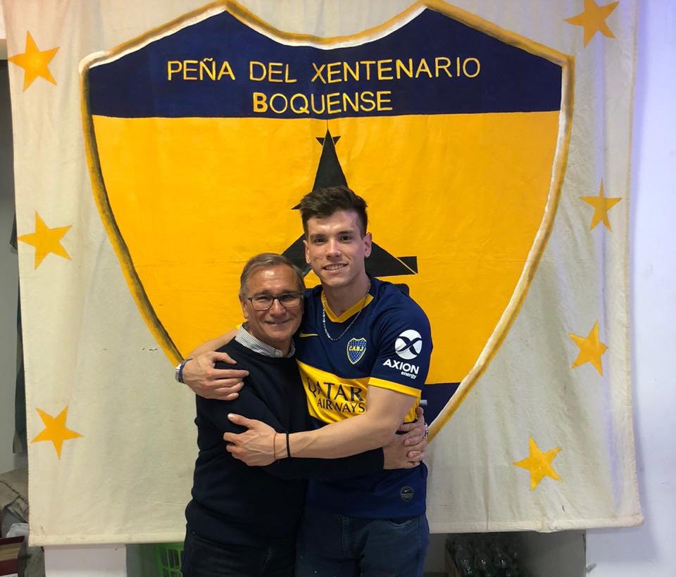 ¡Que lindo verte bien Luciano! 
Luchador como todo Bostero 💪🏻💙💛