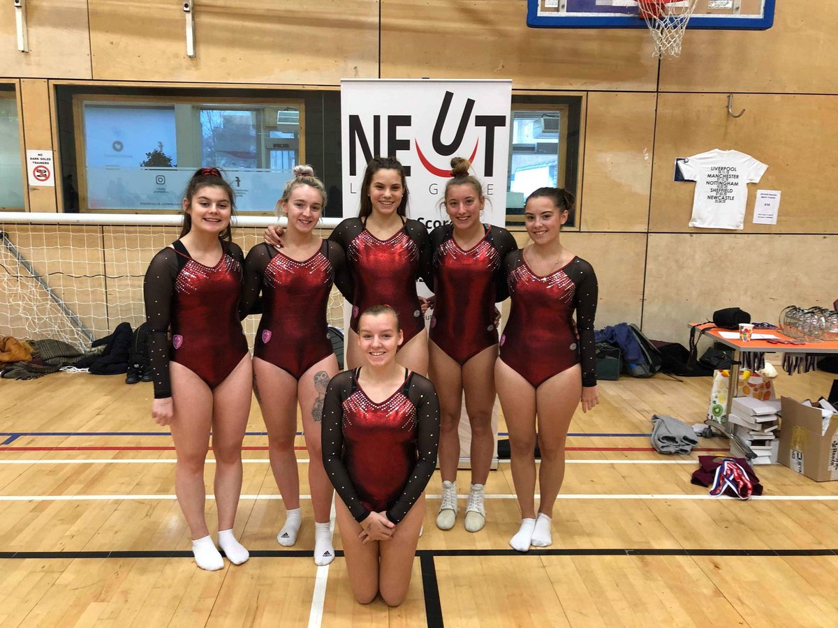 First <a href="/NEUT_League/">NEUT League</a> competition of the year in Liverpool and we’re already topping the league table coming away overall WINNERS and with a haul of 5 golds, 2 silvers and a bronze across both days in trampoline, synchro and DMT 🤩 #teamhallam @TeamHallam