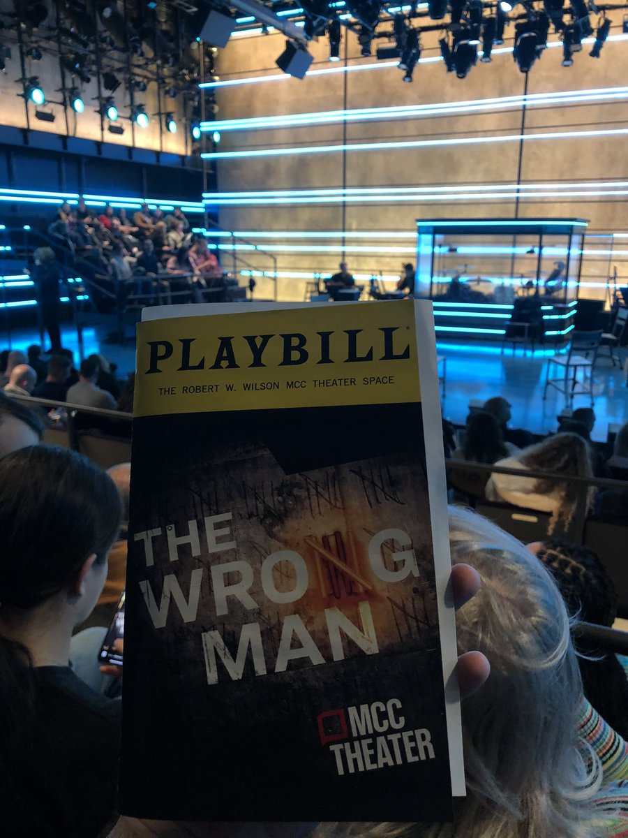 CoreyECohen's tweet photo. I saw this new musical off-Broadway last night called THE WRONG MAN starring Joshua Henry. It absolutely blew me away. The music was some of the best I’ve heard from any musical and the story was masterfully told (directed by Hamilton’s Tommy Kail).

This NEEDS to play Broadway. https://t.co/SDWhb9nC1H