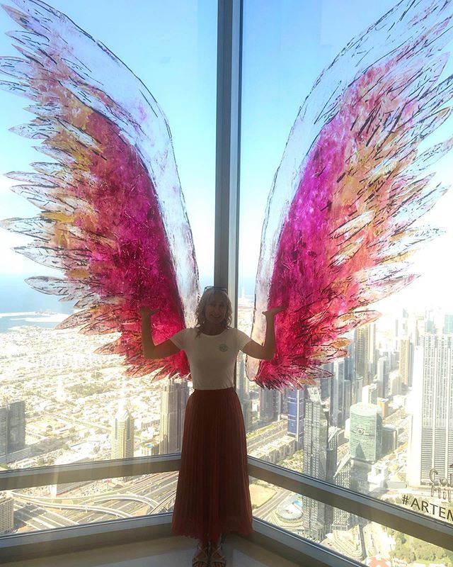 148 floors up at the Burj Khalifa #travelblogger #travel #travelphotography #photography #nature #travelgram #love #photooftheday #instatravel #instagood #wanderlust #trip #dubai #adventure #traveling #vacation #picoftheday #travelling