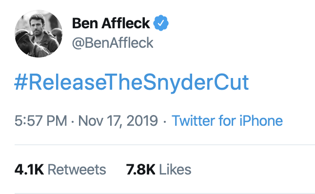 Emilio Doménech on Twitter: "?Un día después de que Zack Snyder comparta  una supuesta imagen de su montaje de 'La liga de la justicia', Gal Gadot y  Ray Fisher tuitean al respecto. ¿