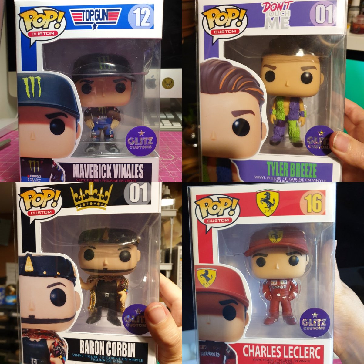 Glitz Customs on X: A few of our recent creations! #custompop