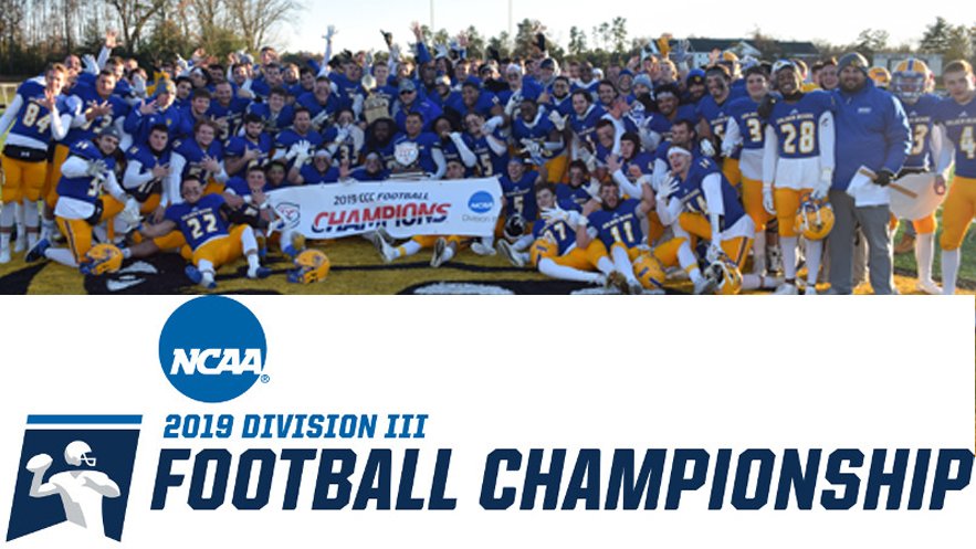 CCC_SportsFB's tweet photo. Congratulations to @WNE_GoldenBears for earning a First Round home game in the 2019 @NCAADIII Tournament.

They'll host Brockport at noon on Saturday, Nov. 23.

READ: https://t.co/QwIlMLnhlV

#d3fb https://t.co/fONnqO22w9