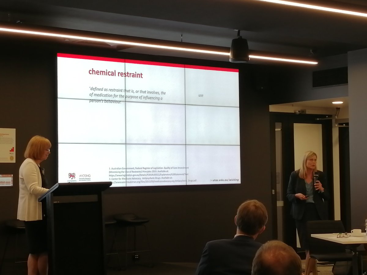 We welcome Dr. Juanita Breen who is discussing restraints and psychotropic medication. #agedcare #royalcommission #restrictivepractice #livediscussion