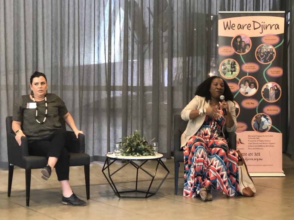 Great discussions @DjirraVIC #MeToo