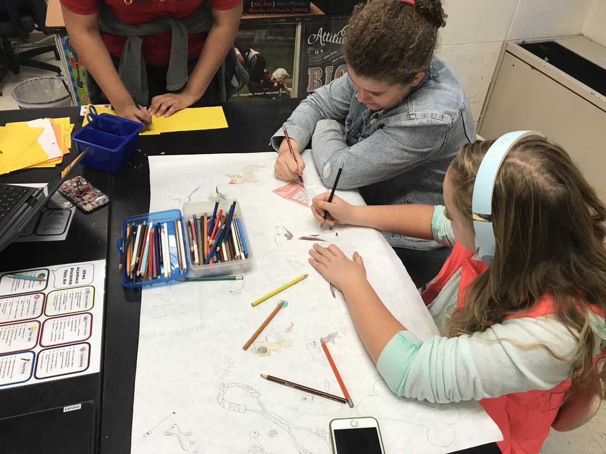 MoCoRec's tweet photo. The students in the Animal Rescue Club at our #RecXtra program at Rosa Parks MS wrote biographies for all the animals at a local shelter in hopes of getting them adopted. They also made toys for the animals and created a slideshow about adoption for their school. #MoCoRecYouth https://t.co/TZxEpG7omF