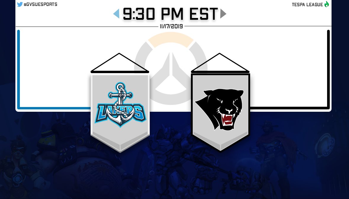 GVSUesportsClub's tweet photo. #GVOW White Tespa games of the night are starting shortly.
Their 8:00 PM EST match will be streamed on https://t.co/bcLRnz9e8Y! https://t.co/dKNYlHWwES