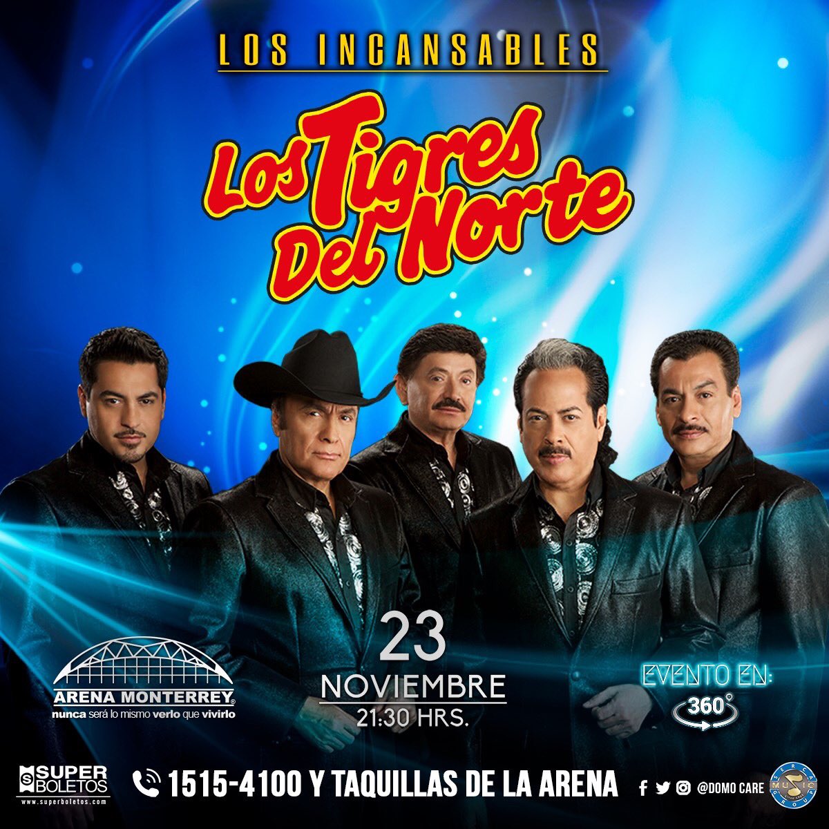 Ve a mi cuenta de Instagram <a href="/alfredocuadrat/">Alfredo Cuadra</a> y gánate pase doble para el concierto de LOS TIGRES DEL NORTE.