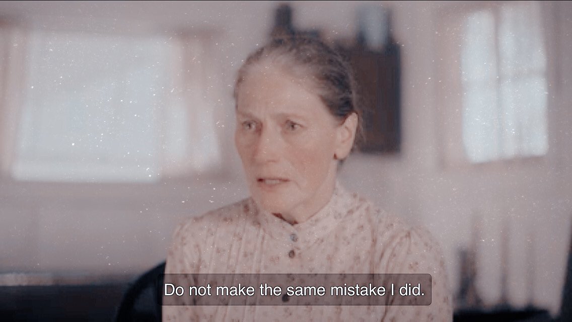 marilla telling anne not to make the same mistake,, honestly i wasn’t ready for this  #annewithane