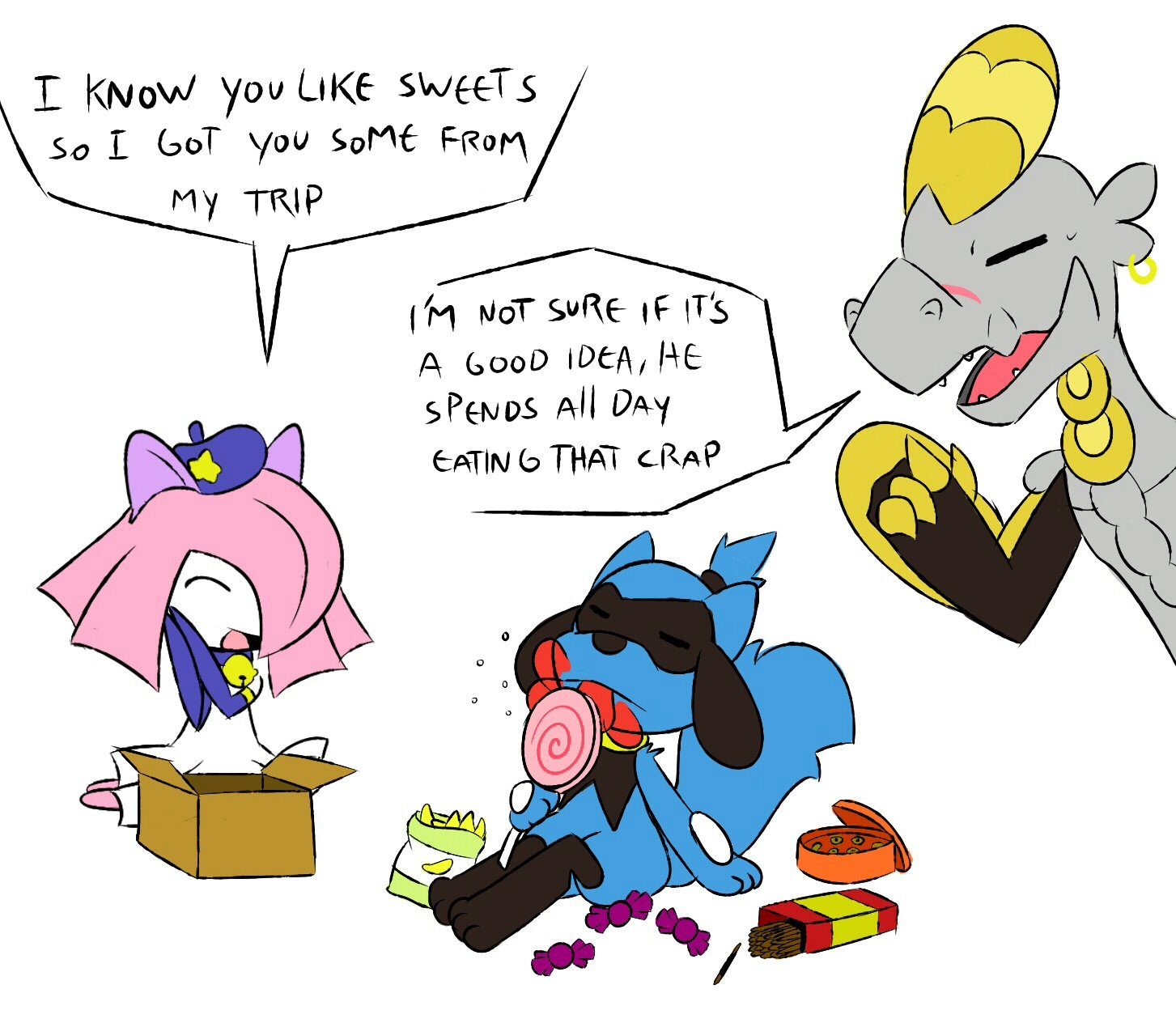 🇨🇱Anzzu on X: "It's not a good idea Bell ... #pokemonmysterydungeon  #pokemon #kirlia #riolu #hakamo https://t.co/kuYnhHeaFM" / X
