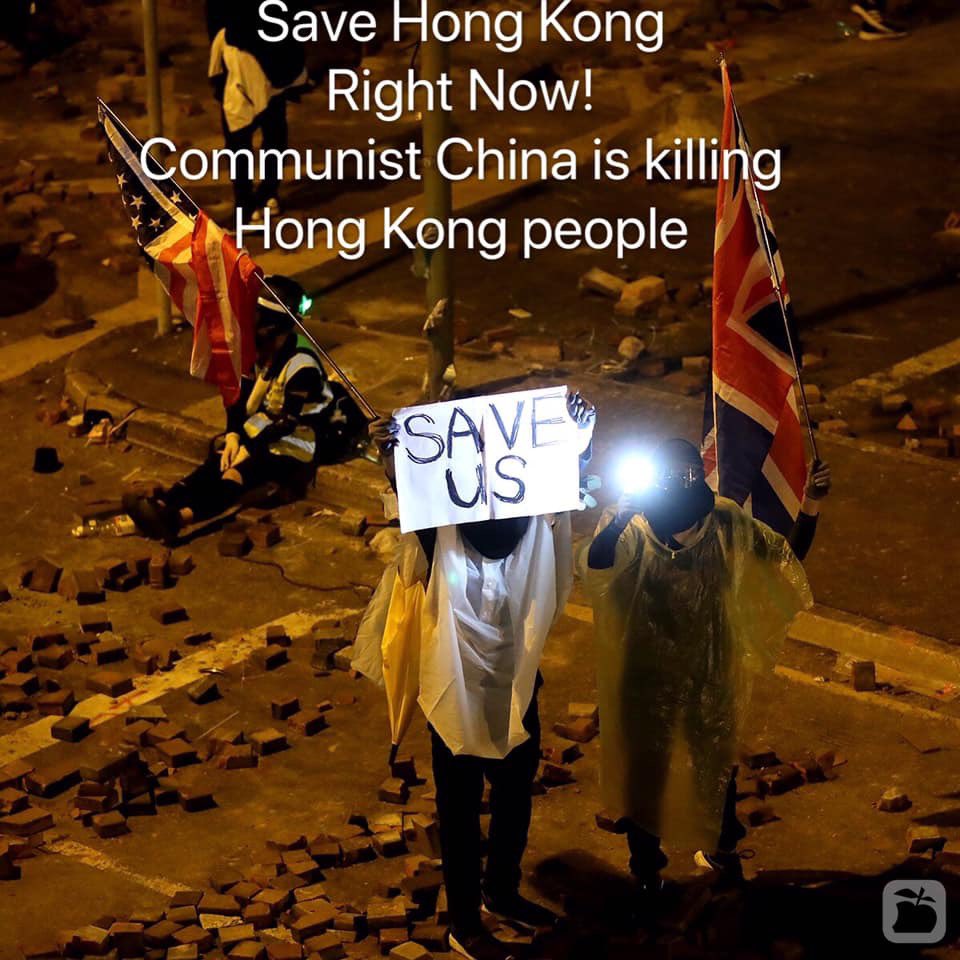 melody_yamada's tweet photo. When a government betrays the people by amassing too much power and becoming tyrannical, the people have no choice but to exercise their original right of self-defense — to fight the government by Alexander Hamilton #PleaseHelpHongKong #HKPoliceTerrorists #FightForFreedom https://t.co/4AOCdyxjk8
