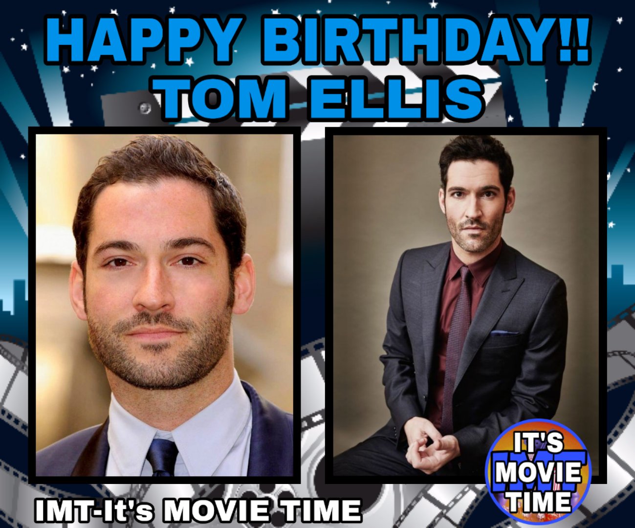 Happy Birthday to Tom Ellis! The actor known for the TV series Lucifer is celebrating 41 years. 