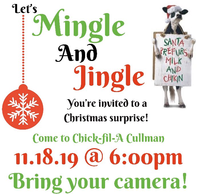 Surprise! It’s happening THIS Monday night! Bring the whole fam!