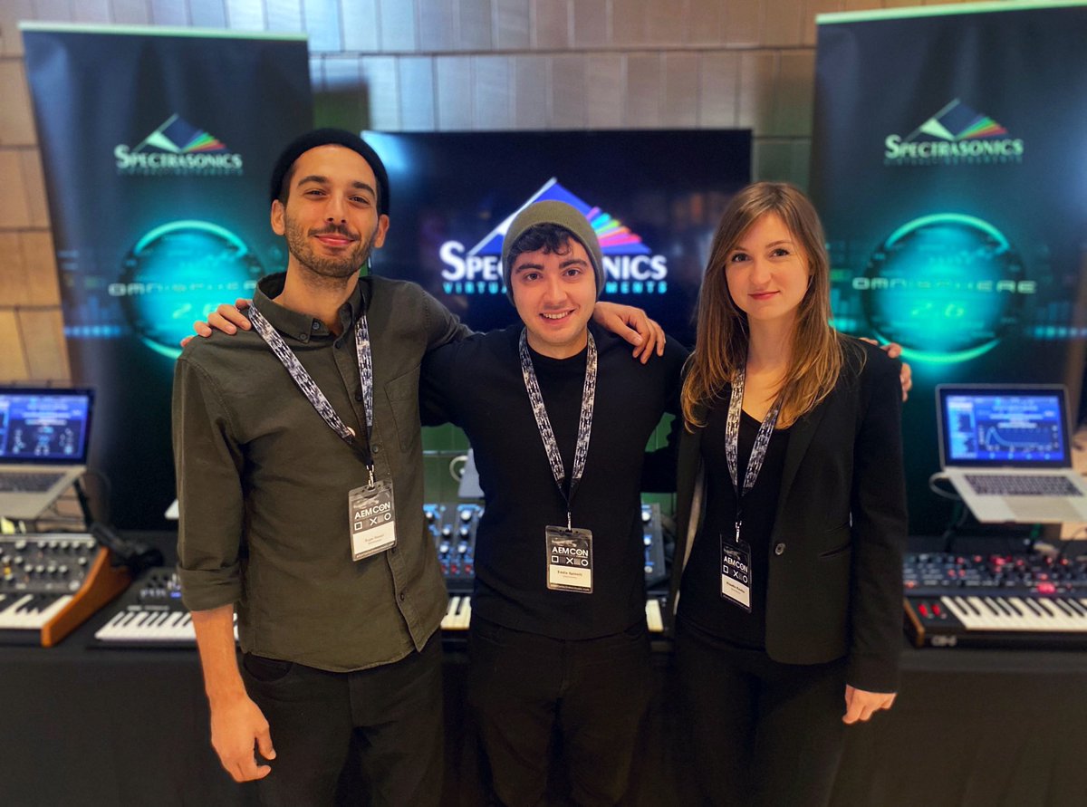 Spectrasonics's tweet photo. Thank you, Calgary! We had a blast exhibiting at AEMCON 2019!
#aemcon #aemcon2019 #calgary #spectrasonics #omnisphere #virtualinstruments #hardwaresynthintegration #synthesizer https://t.co/VXdySBrwnl