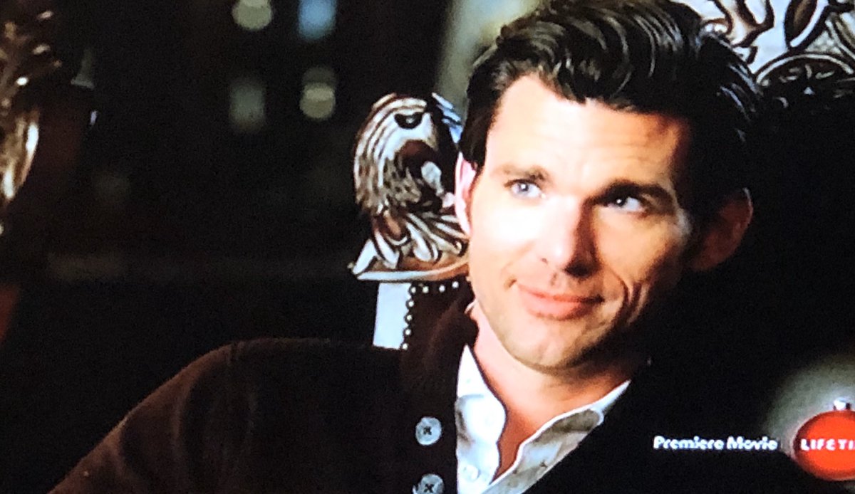 Best layering so far.  #SexyChristmasSweaters  #RandomActsofChristmas Also, this is the holiday TV movie version of a Batman film, with Patrick Duffy as Alfred.