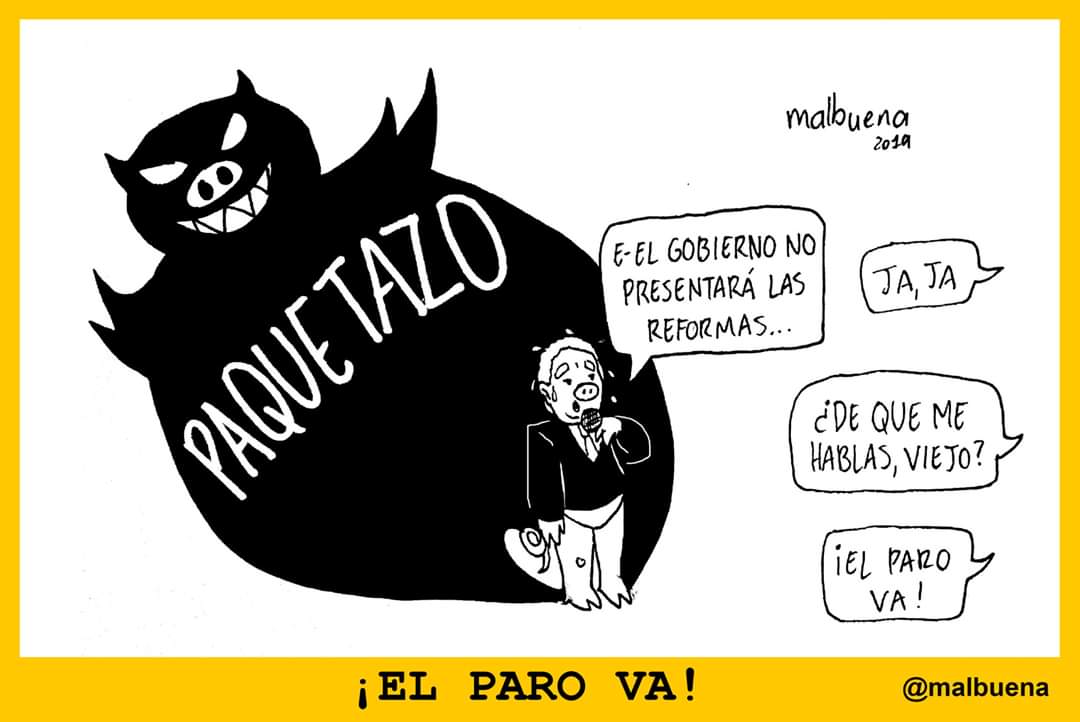 malbuena's tweet image. #EnPazElParoVa