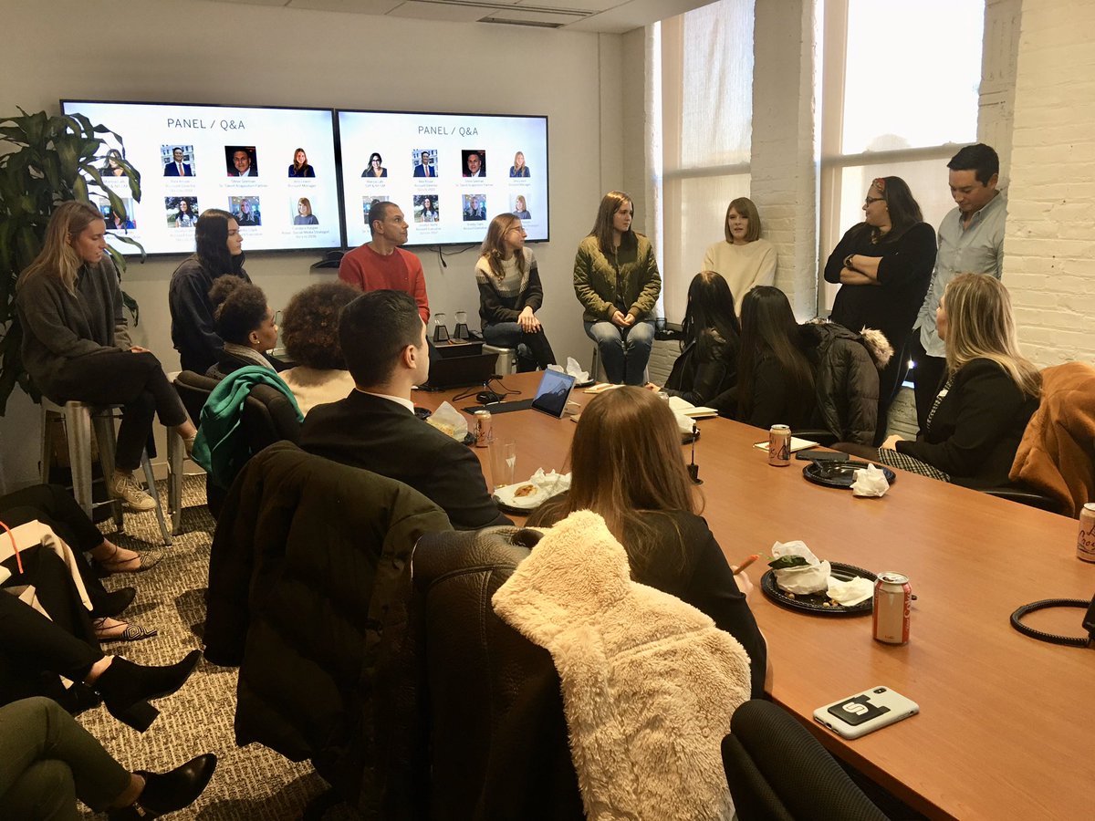 DrCJohnson's tweet photo. Madison Square Garden, The Met, &amp; Hearst Magazine were just some of the amazing places @NewhousePR students visited during the NYC Benchmark Trip. Students’ networked, spoke with alumni &amp; toured the Big 🍎. We had a great time! https://t.co/xUyqGy5aC5