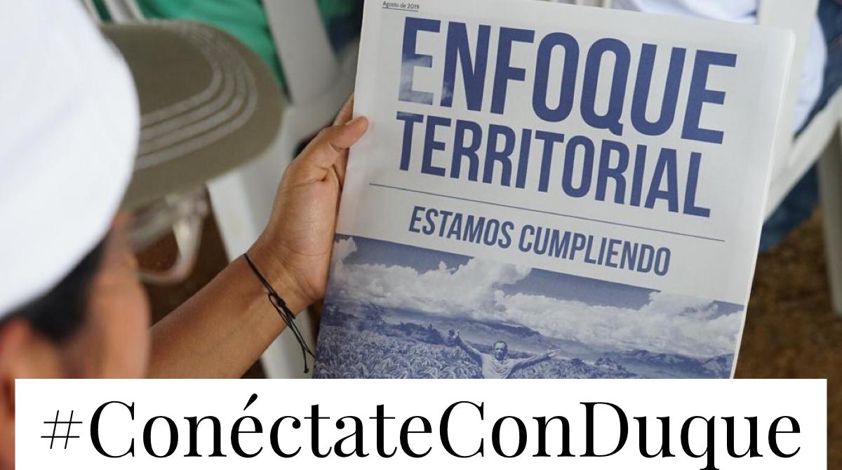 EmilioJArchila's tweet image. #ConéctateConDuque en este momento hacemos un completo balance de la implementación del acuerdo de paz con la política #PazConLegalidad. Así mismo, de la llegada a las regiones con los Programas de Desarrollo con Enfoque Territorial PDET
