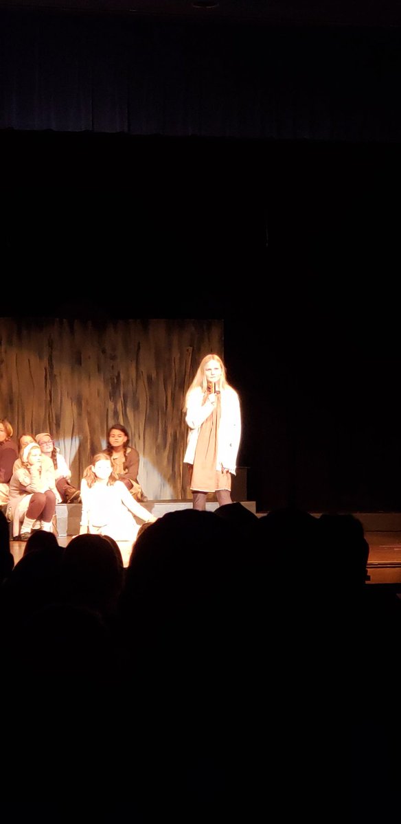 I thoroughly enjoyed watching this amazingly talented cast and crew of Annie, Jr. I'm so proud of our students and faculty who helped make this production!