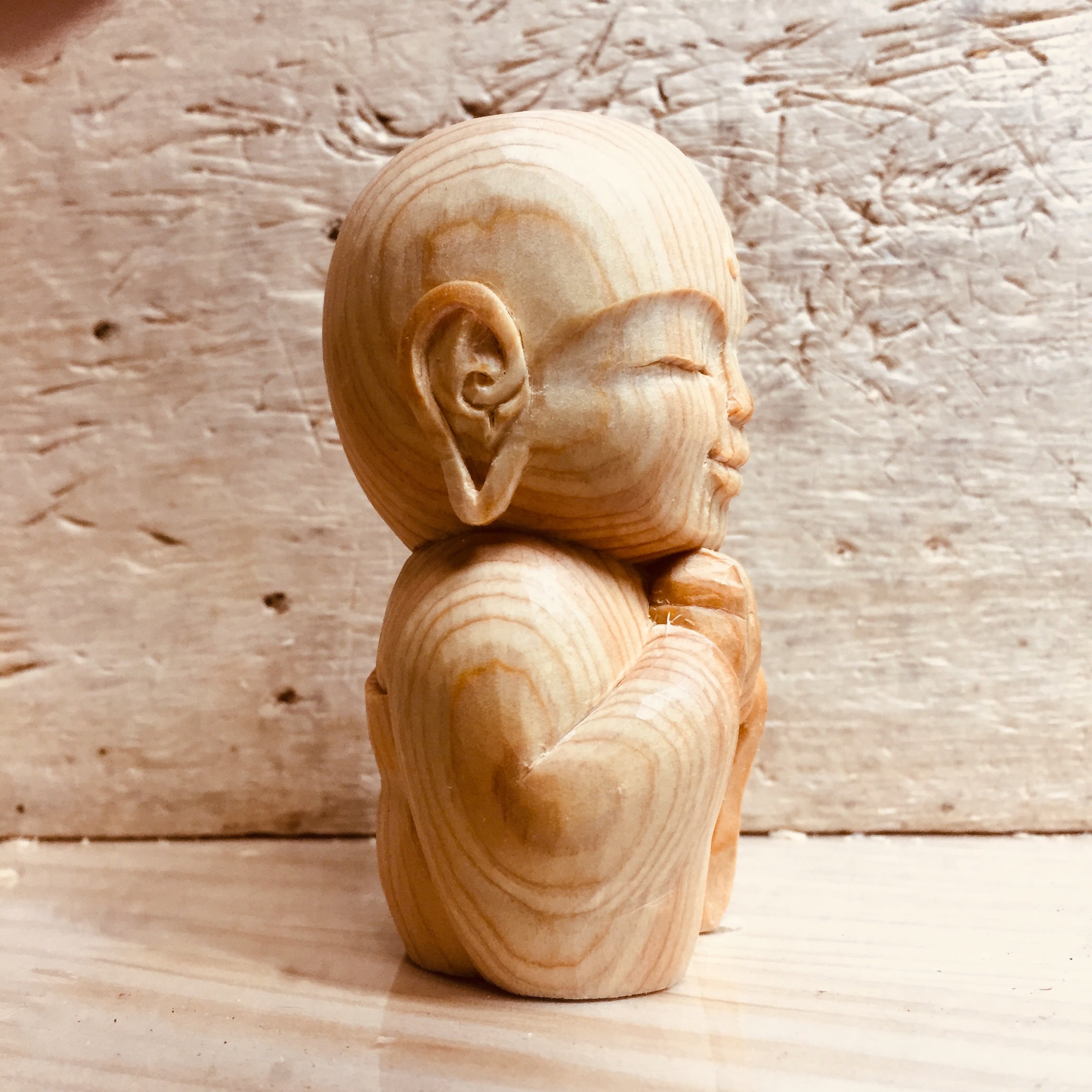 有名木彫家　まんまるほとけ 有名木彫家 まんまるほとけ