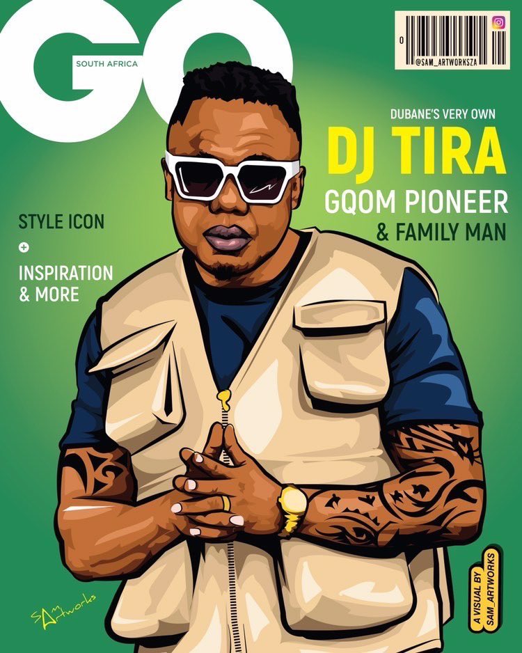 DJTira's tweet photo. If there's one person from Durban that's long overdue to be on the cover of @GQMagazine @GQdotcoza has to be the King of Durban Dj Tira. The cleanest brand in the city right now #DjTiraForGQ 🇿🇦🇿🇦🇿🇦🇿🇦 RETWEET!!! #DjTiraForGQ https://t.co/NTlL4HlINm