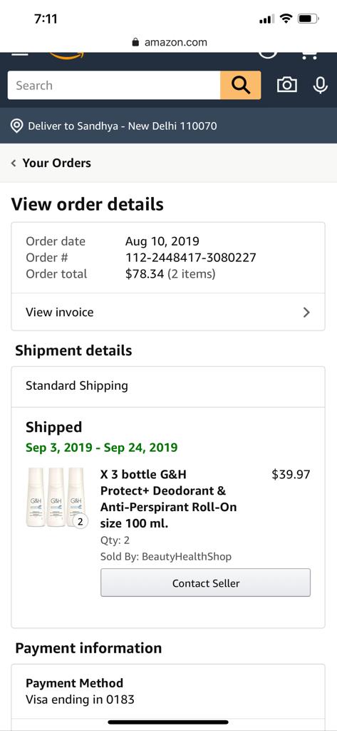 Amazon Help على تويتر Sorry To Hear This Is Your Order Fulfilled By Us Or A Seller You Can Check Here T Co Y5jpi9grhe Es