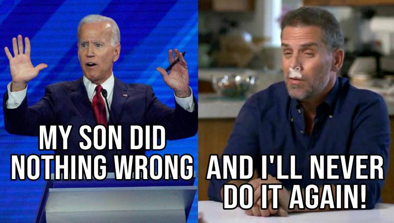 Plurality of voters now favor investigating Hunter Biden