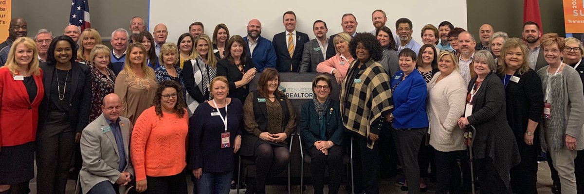 And here's the whole crew from today's Leadership &amp; Advocacy Conference: 2020 Presidents &amp; AEs Training. We appreciate these volunteer and staff leaders who serve our members and communities so well all across Tennessee!