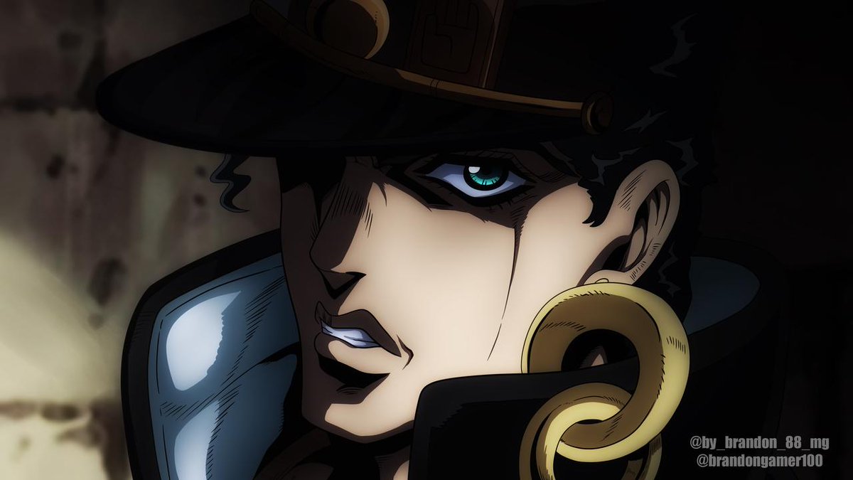 Part 3 Jotaro in part 5 style by somethinglikecuack on DeviantArt