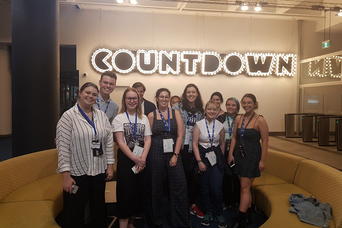 MacleayCollege's tweet image. Macleay’s journalism students visited @ABCaustralia last week, for a tour of the studios and a chance to see the inner workings of Australia’s national broadcaster.📢

#macleaycollege #jobreadygraduates 
@HatchMacleay