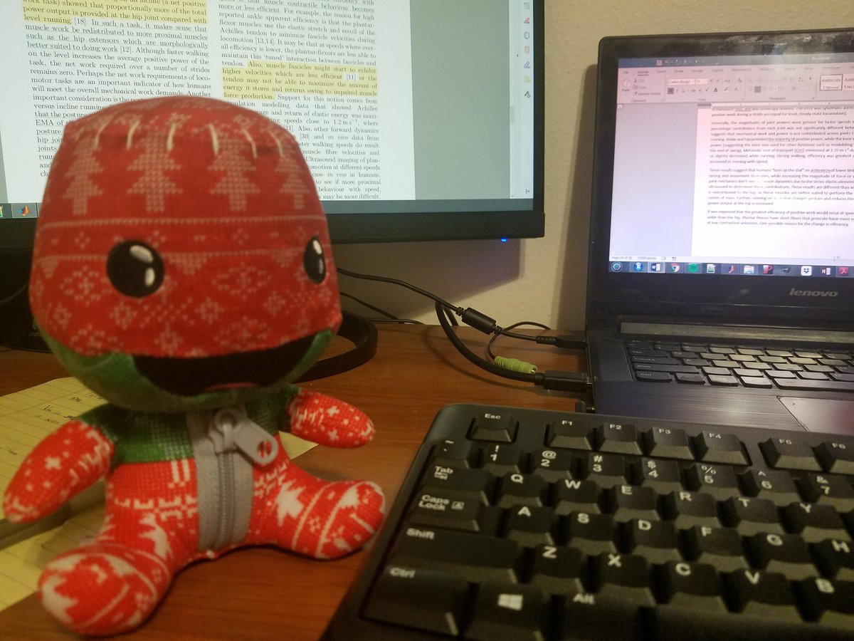 I don't have a rubber ducky for debugging code, but Sackboy helps me edit comps. Does anyone else have a "work buddy" at their desk?