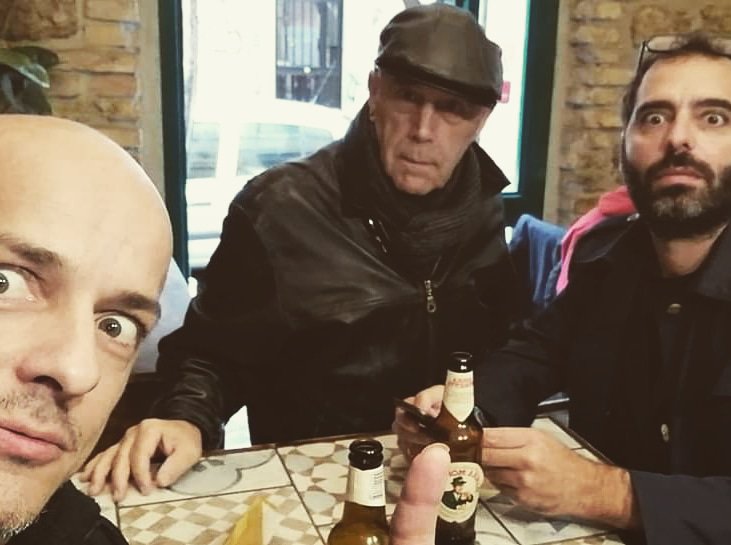 erratummusical's tweet photo. In Roma with John Duncan &amp; Marco Cazzella.. https://t.co/63cSpV5wMn