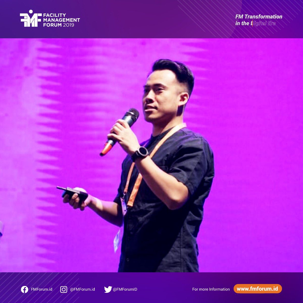 FMForumID's tweet photo. To wrap up this well-rounded panel session, joining us Grady Richata @gradyrichata with his presentation about “Building Smart City through Operational Digitization” that explained how digital era could bring in advancement in developing city. #FMFORUM2019 https://t.co/boyyE0VVaW