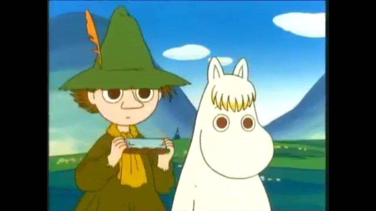 🌲💫🌟🌿#snufkin #snorkmaiden #moomin
