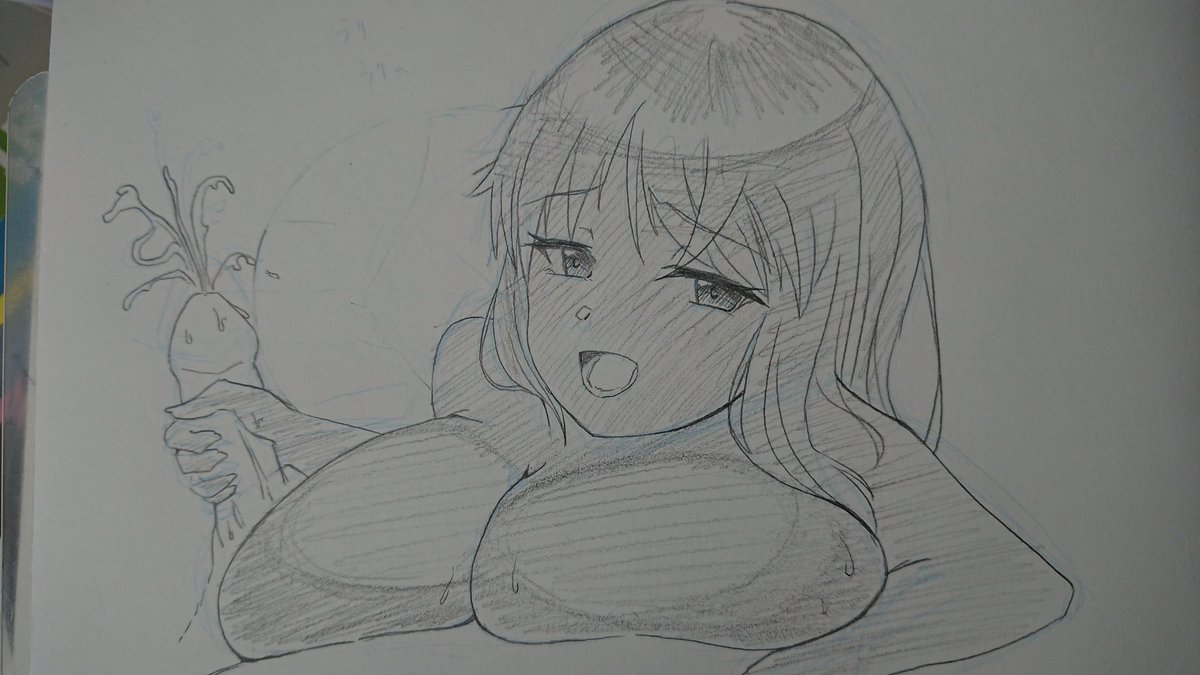 お仕事の昼休憩中に描いたシタラちゃん 