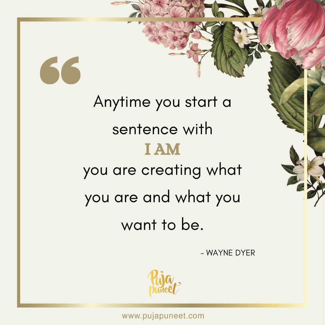 puja_puneet's tweet photo. YOU HAVE THE POWER TO CHOOSE WHAT YOU BECOME. 👍✊

Comment below WHAT YOU ASPIRE TO BE.

#quoteoftheday #quote #qotd #pujapuneet #lifecoach #lifebydesign #designyourlife #tuesdayquote #anytime #anytimeanywhere #iam #createwhatyouare #whatyouare #whatyouwanttobe https://t.co/eY3mV1kyHi