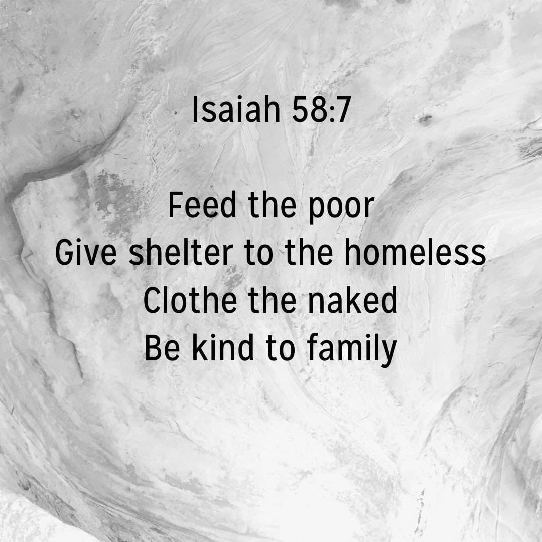 Bible Verses About The Poor And Homeless