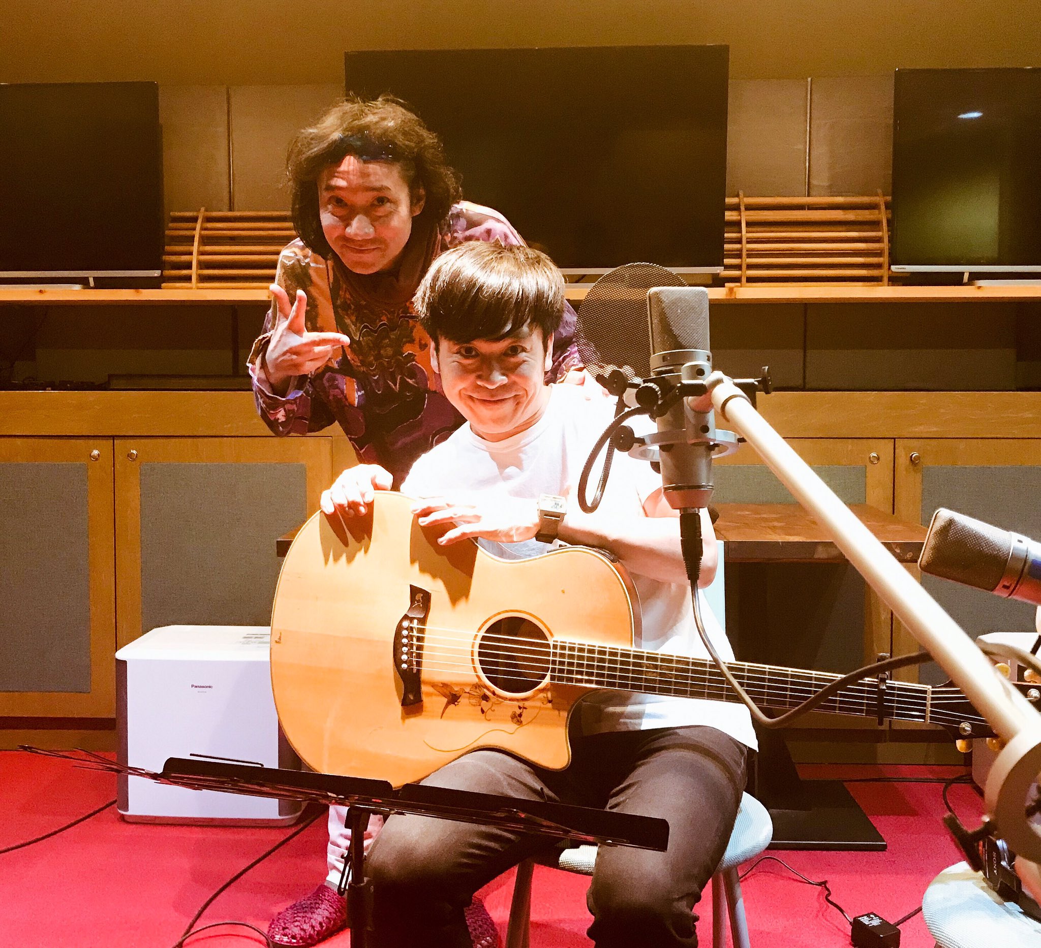 豪起 先日は 声優の三木眞一郎 さん ポケットモンスター Onepeace等々 とのレコーディング 朗読劇 いとしの儚 のテーマソング 劇中歌の作曲をさせて頂きました 三木さんの 心の形そのままの歌声にグッときました 歌詞 原作は横内謙介さん