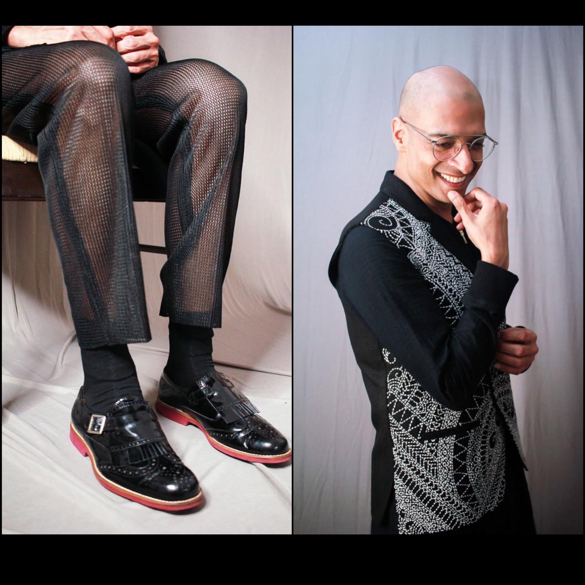 Iamneerajgaba's tweet photo. #MrGaba for #shaadifit #pressmeet in @jenjumgadi #ensemble . 📸 by @Simran_Dhanu . #mensfashion #mensstyle #mrgaba #instyle #neerajgaba #youthmentor #imageconsultant #ootdmen #ootd #menswear #mxplayer #fashionpost https://t.co/vlQPhf8BAa