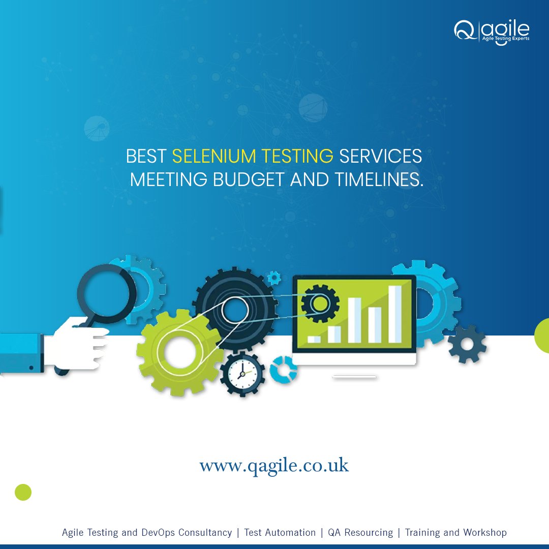qagile's tweet image. Best Selenium testing services meeting budget and timelines. We offer outstanding selenium testing, which lies within your timelines and budget. Visit us for more details!

#agiletesting #london #sdet #testingautomation #automationtesting #seleniumtesting #devops #testautomation